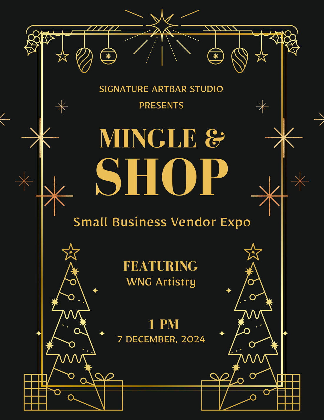 Mingle & Shop Small Business Vender Expo 😁