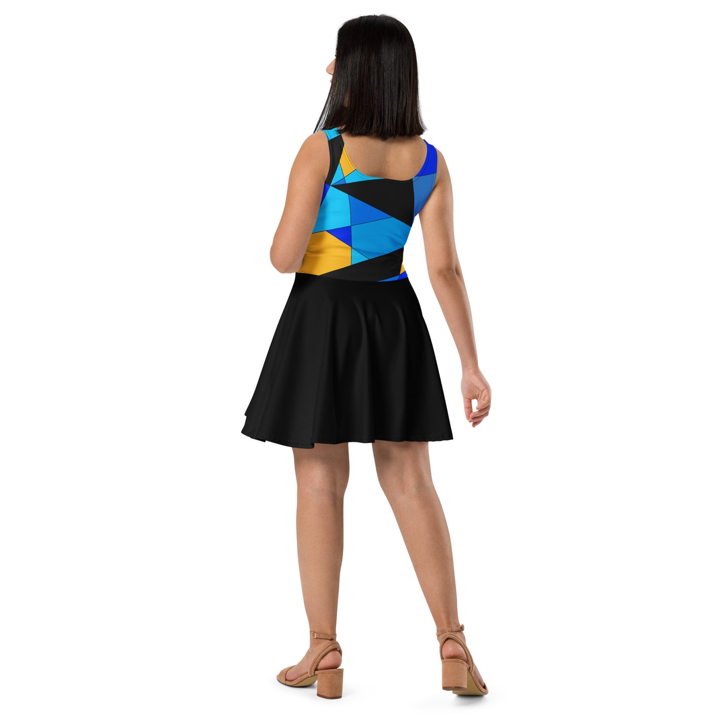 Fractured - Skater Dress