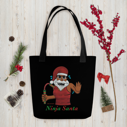 Ninja Santa - Tote bag