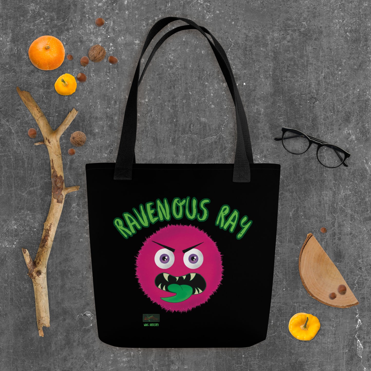 Ravenous Ray - Tote Bag