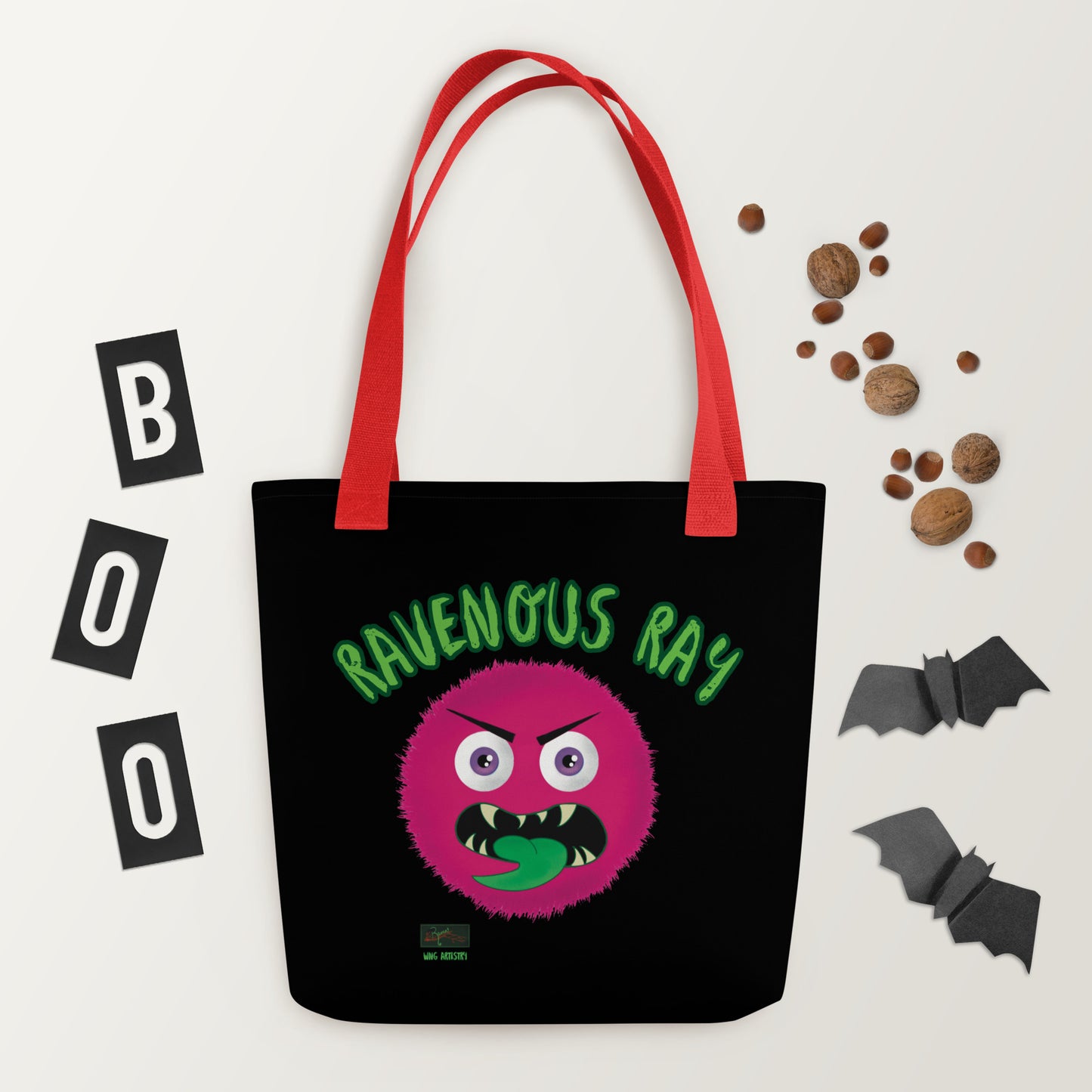 Ravenous Ray - Tote Bag