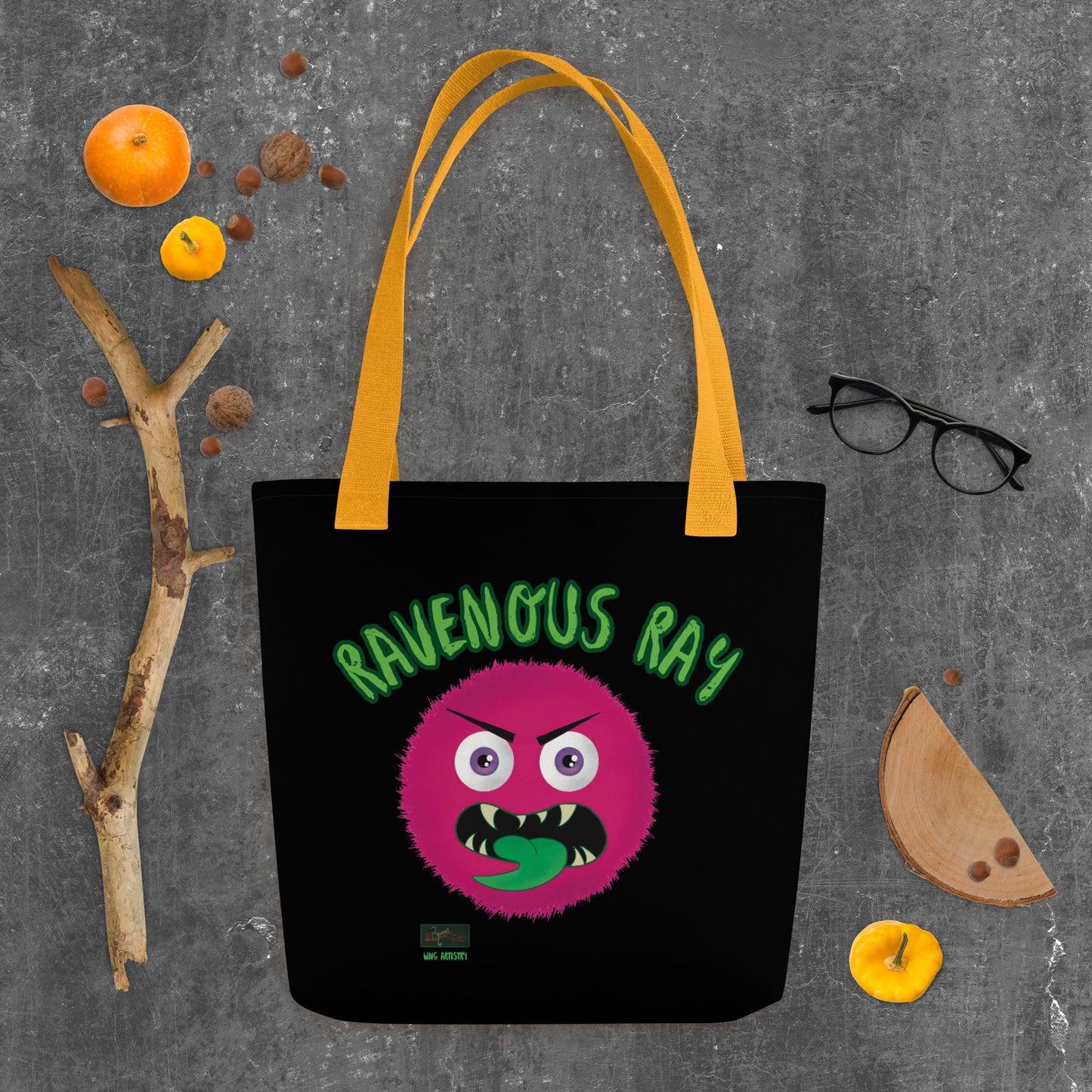 Ravenous Ray - Tote Bag