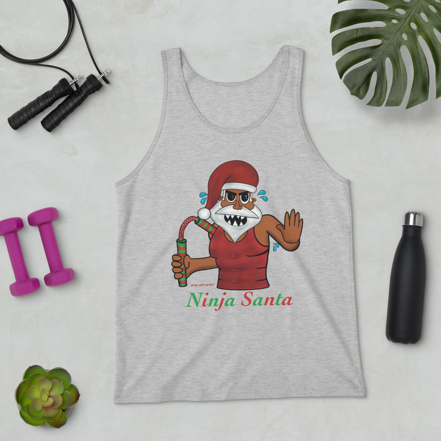 Ninja Santa - Tank Top