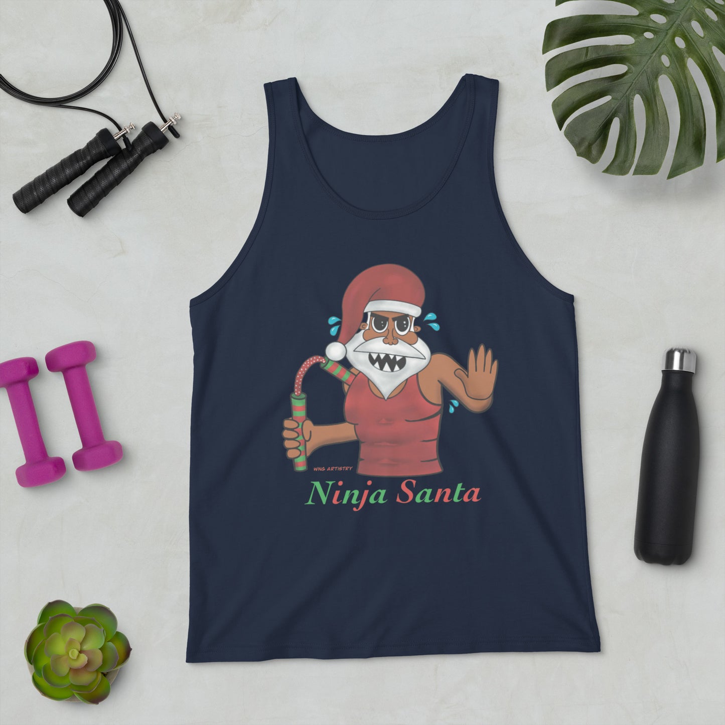 Ninja Santa - Tank Top